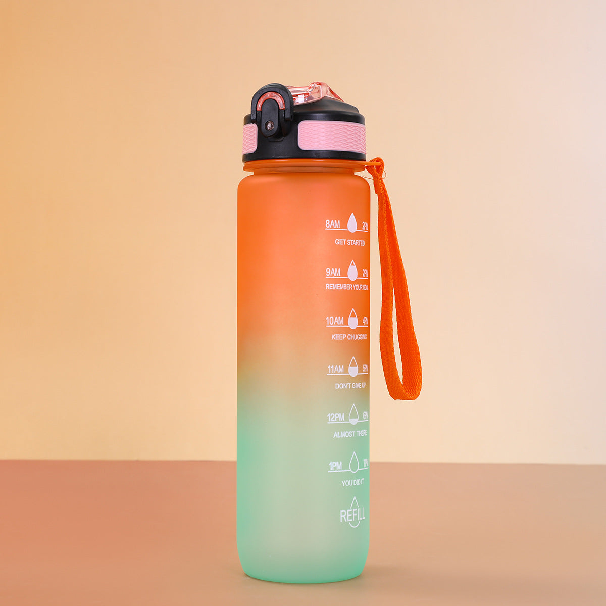 Gourde en Plastique Couleurs Vibrantes 1L