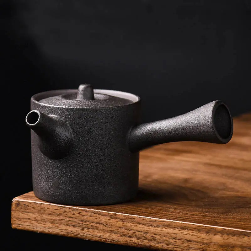 Théière Japonaise Kyusu en Céramique Vintage 160ML
