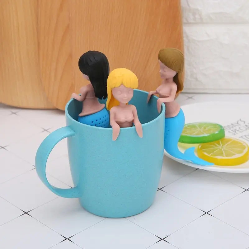 Infuseur à Thé en Silicone Sirène