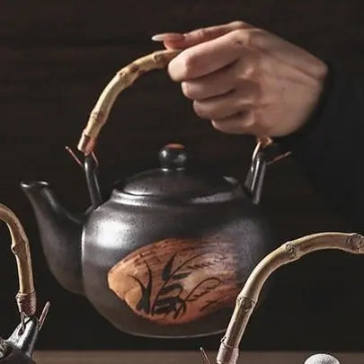 Théière Japonaise en Céramique Brindilles 700ML