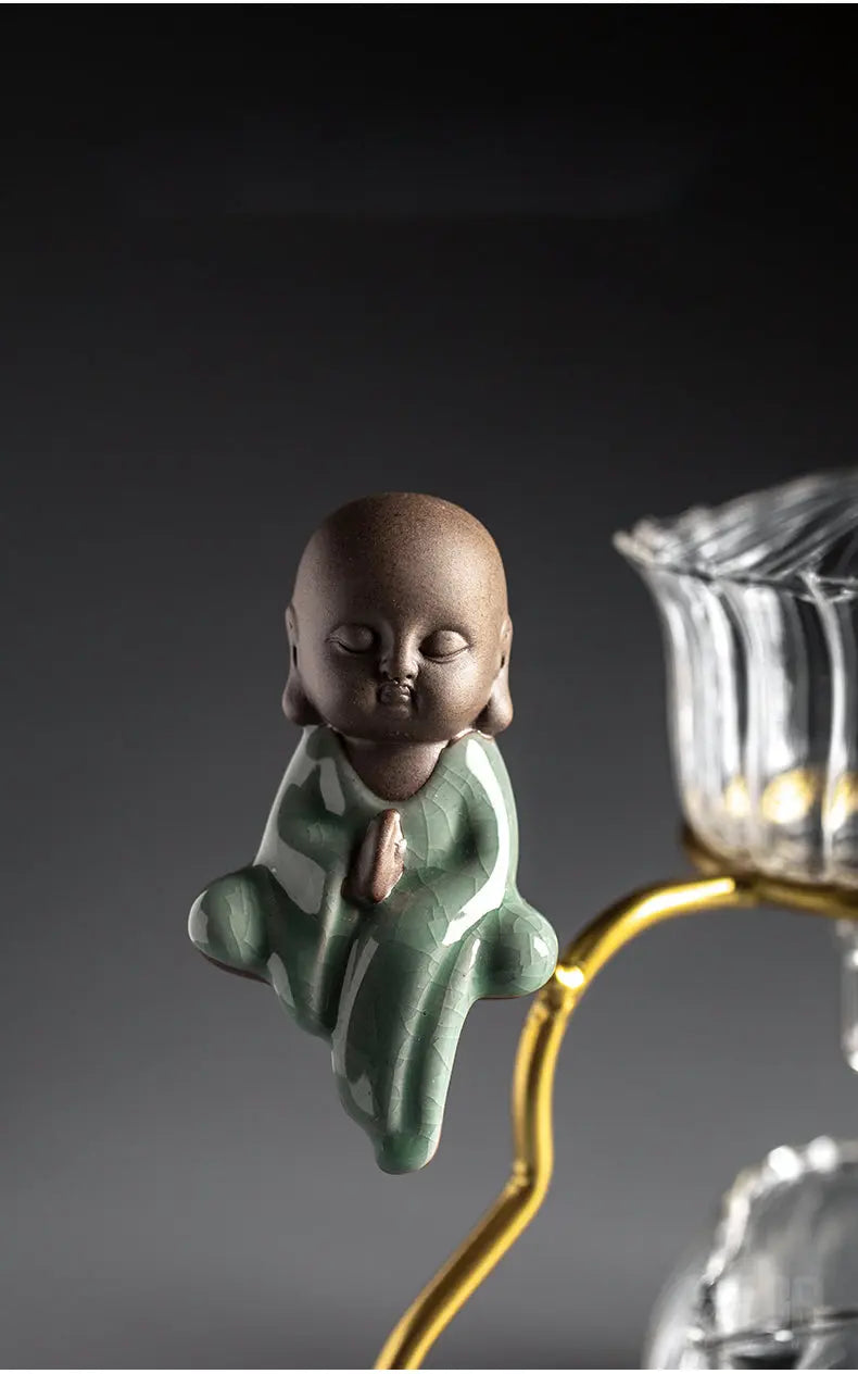 Théière en Verre Originale Petit Bouddha 300ML
